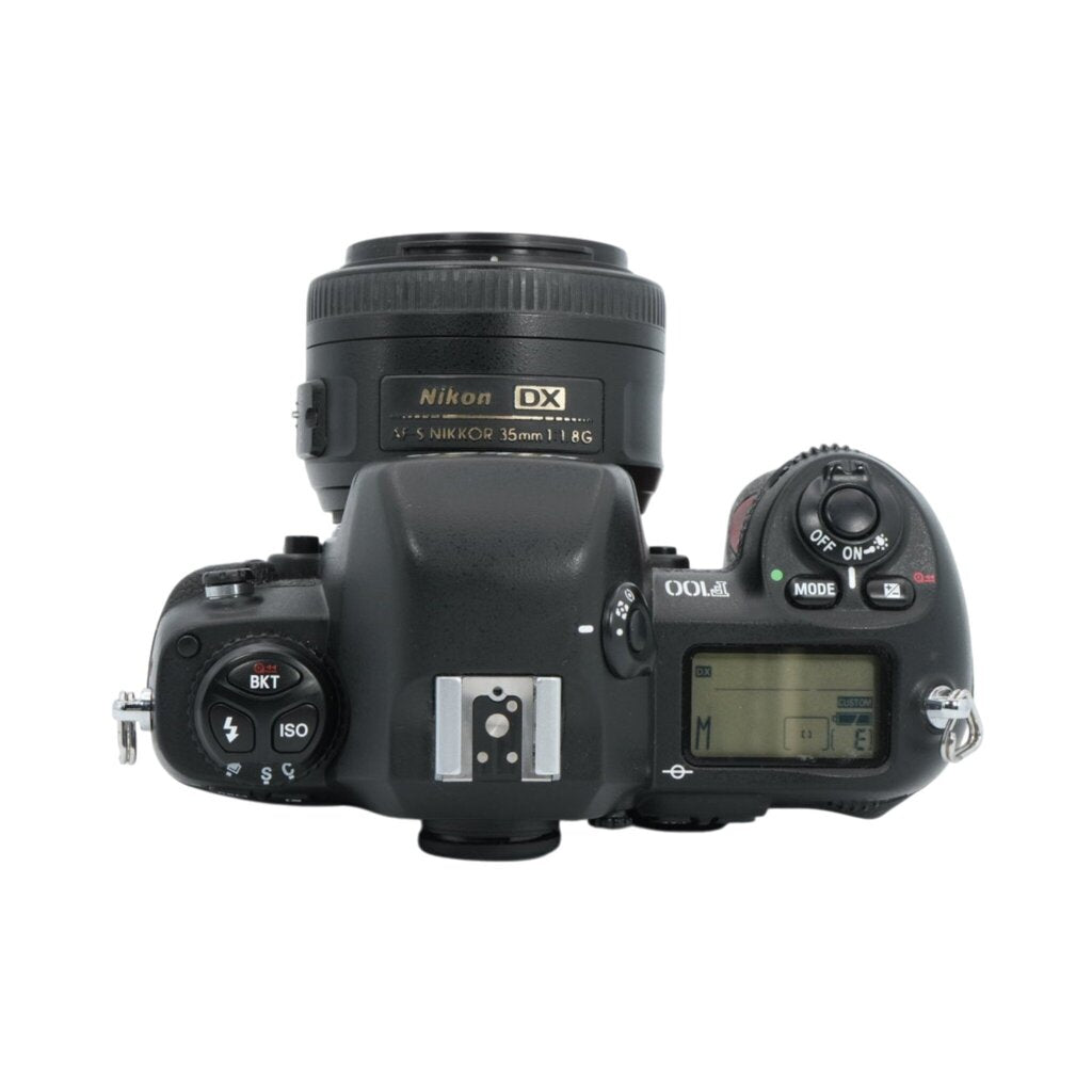 Nikon F100 35mm Film Camera with Nikon Nikkor AF-S DX 35mm f/1.8 G Lens #2026629