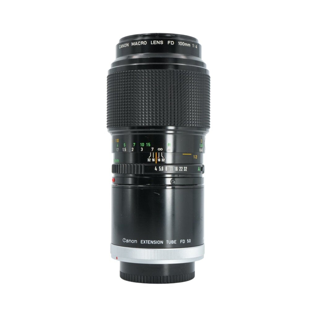Canon Macro FD 100mm f/4 Extension Tube FD 50