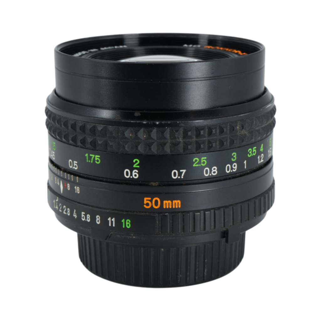 Minolta MD Rokkor-x 50mm f/1.4 SLR Lens