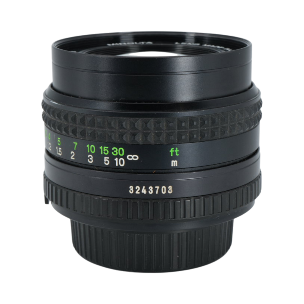 Minolta MD Rokkor-x 50mm f/1.4 SLR Lens