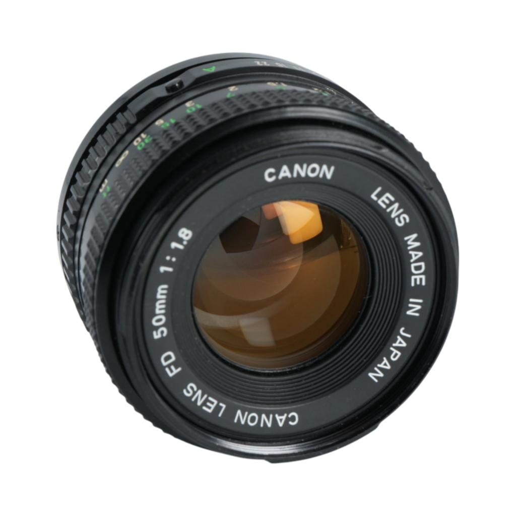 Canon FD 50mm f/1.8 SLR Lens