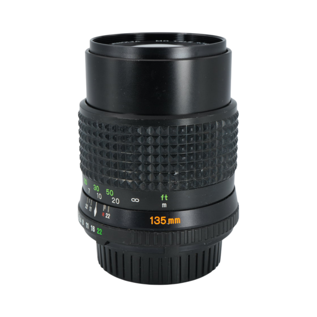 Minolta MD Tele Rokkor-x 135mm f/3.5 SLR Lens