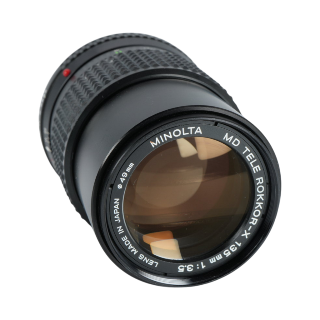 Minolta MD Tele Rokkor-x 135mm f/3.5 SLR Lens
