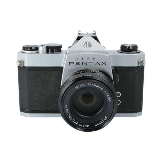 Pentax SP1000 with Pentax 55mm f/1.8 SMC Takumar SLR Lens for M42 Screw Mount
