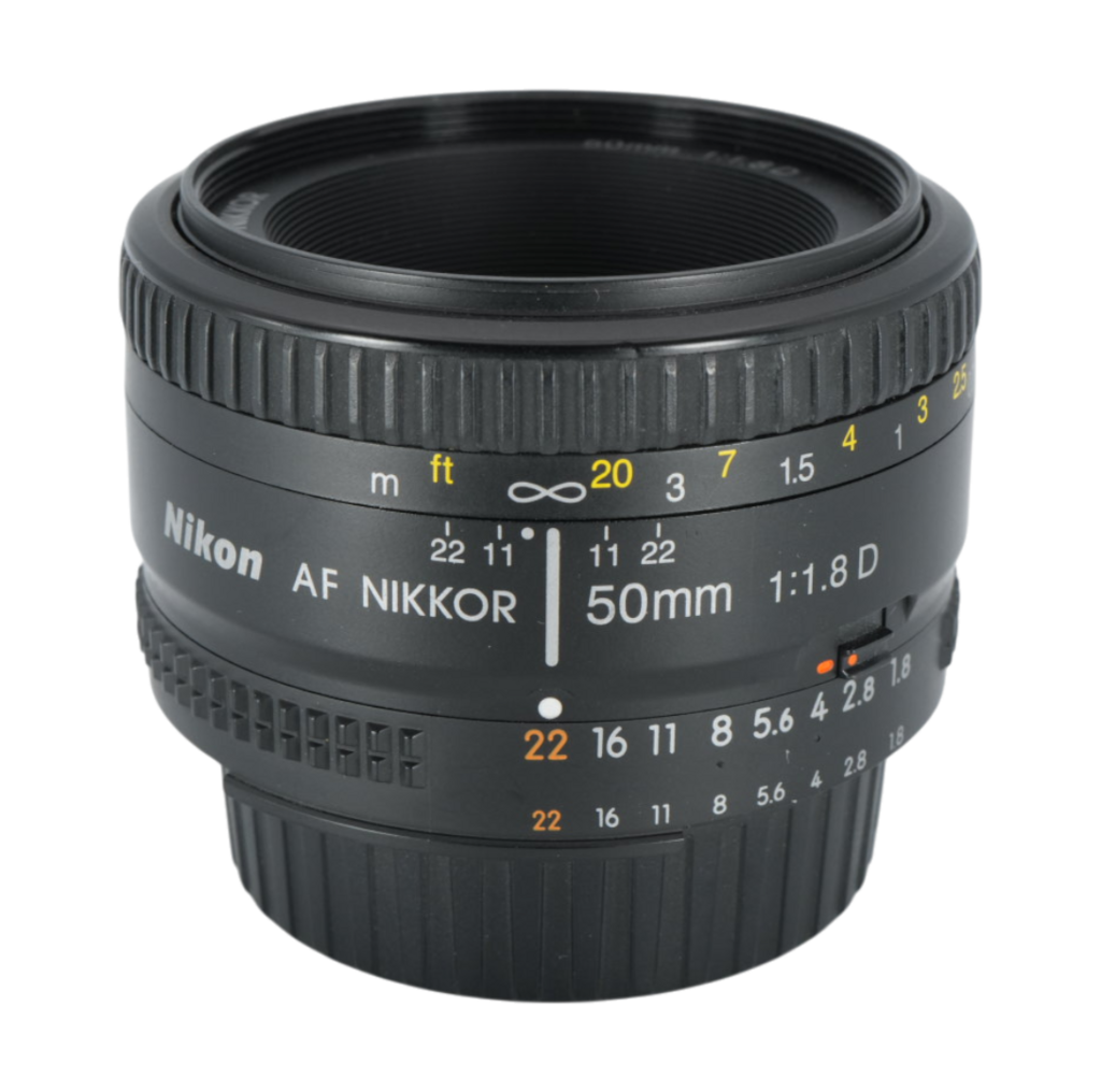 Nikon Nikkor AF 50mm f/1.8D Full-frame Autofocus Lens
