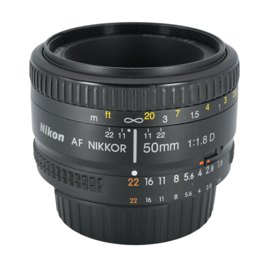 Nikon Nikkor AF 50mm f/1.8D Full-frame Autofocus Lens