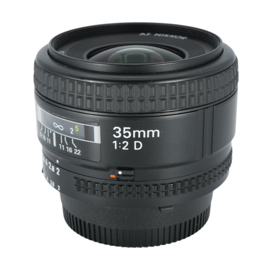 Nikon AF NIKKOR 35mm f/2 D Full-frame Autofocus Lens