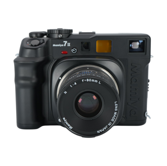 Mamyia 7 II Medium Format Film Rangefinder Camera with Mamyia N 80mm f/4 L Lens