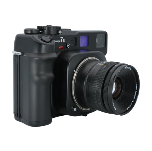 Mamyia 7 II Medium Format Film Rangefinder Camera with Mamyia N 80mm f/4 L Lens