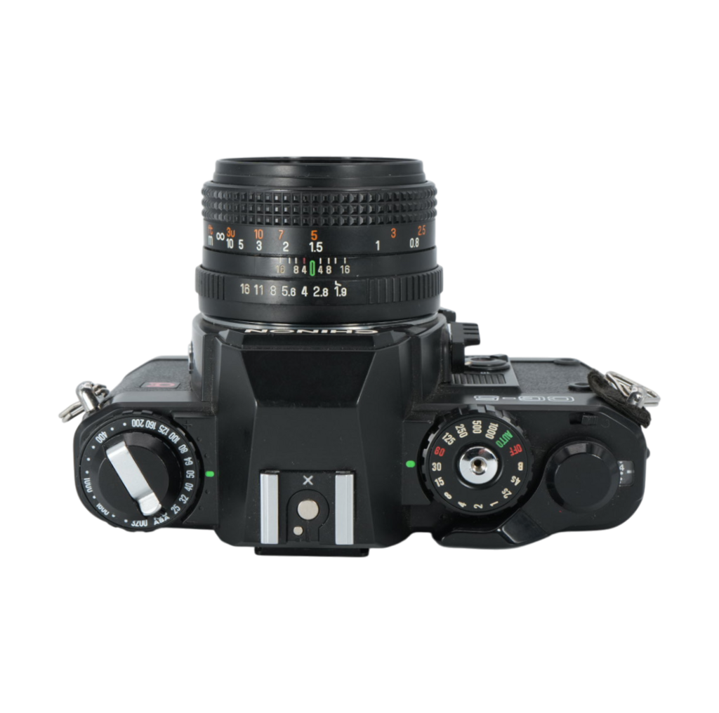 Chinon CG-5 35mm Film Camera with Auto Chinon 50mm f/1.9 SLR Lens