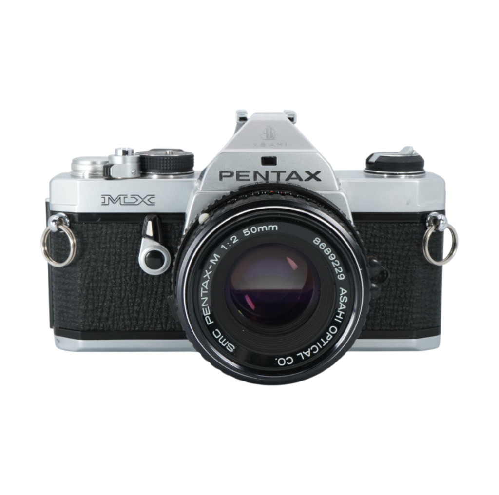 Pentax MX 35mm Film Camera with Pentax M 50mm f/2 Lens