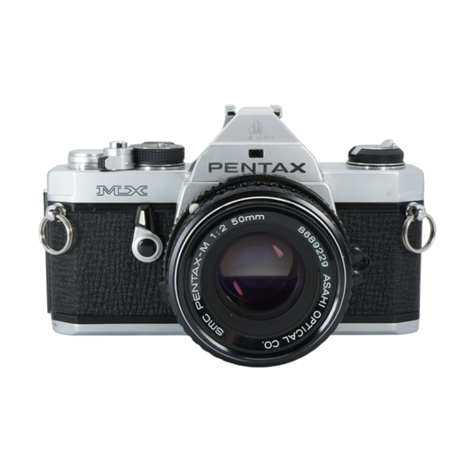 Pentax MX 35mm Film Camera with Pentax M 50mm f/2 Lens