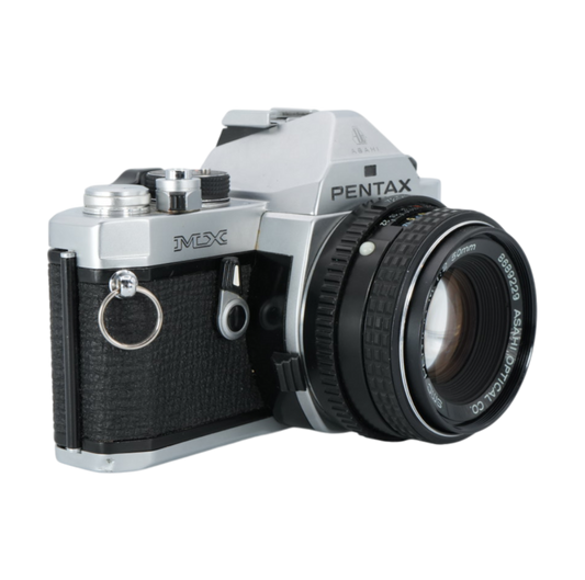 Pentax MX 35mm Film Camera with Pentax M 50mm f/2 Lens