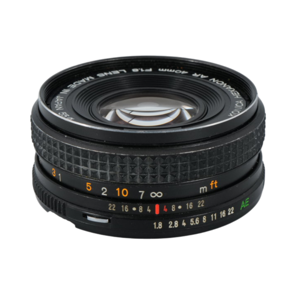 Konica Hexanon 40mm f/1.8 SLR Lens