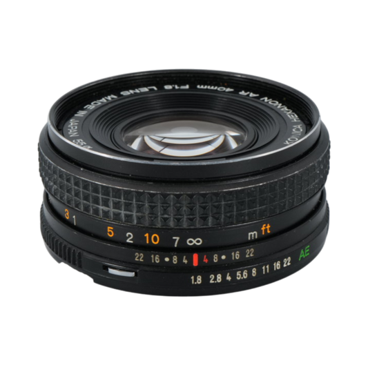 Konica Hexanon 40mm f/1.8 SLR Lens