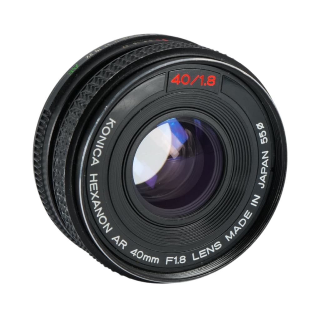 Konica Hexanon 40mm f/1.8 SLR Lens