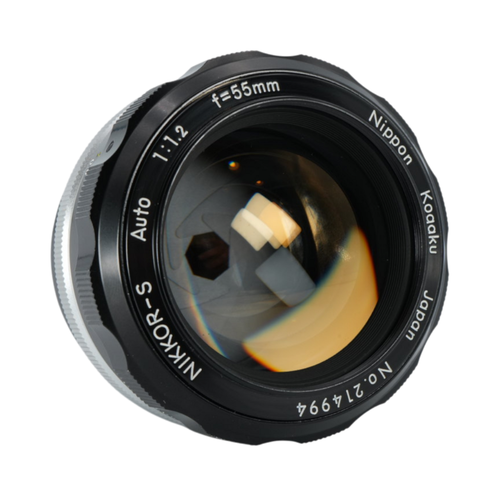 Nikon F Nikkor-S 55mm f/1.2 Full-frame SLR Lens