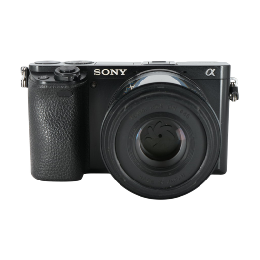 Sony Alpha a6000 APS-C Mirrorless Camera with Sigma 50mm f/1.4 Lens for Sony E-mount