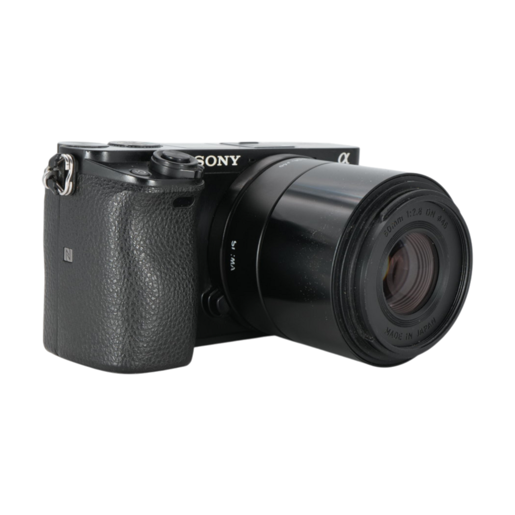 Sony Alpha a6000 APS-C Mirrorless Camera with Sigma 50mm f/1.4 Lens for Sony E-mount