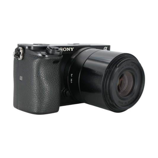 Sony Alpha a6000 APS-C Mirrorless Camera with Sigma 50mm f/1.4 Lens for Sony E-mount