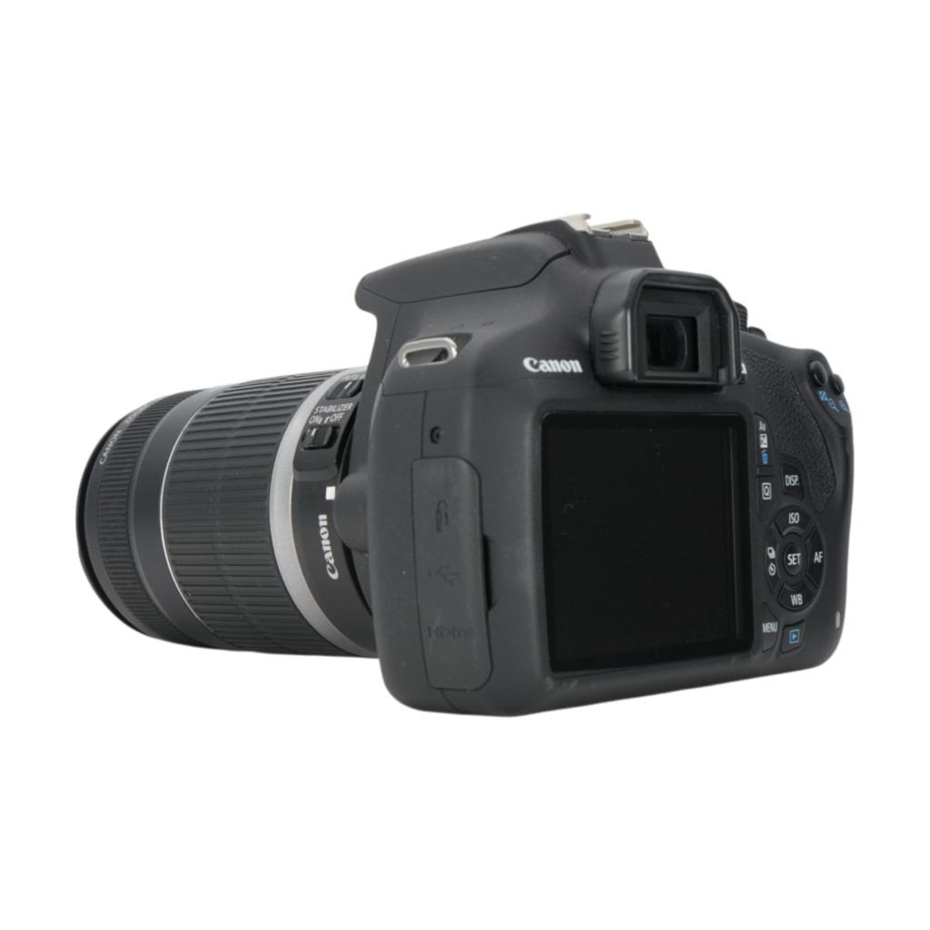 Canon Rebel T5 APS-C Mirrorless Camera with Canon EF-s 55-250mm f/4-5.6 IS Lens