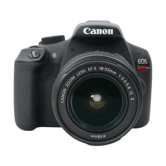 Canon Rebel T6 APS-C DSLR Camera with Canon EF-S 18-55mm f/3.5-5.6 IS II Lens