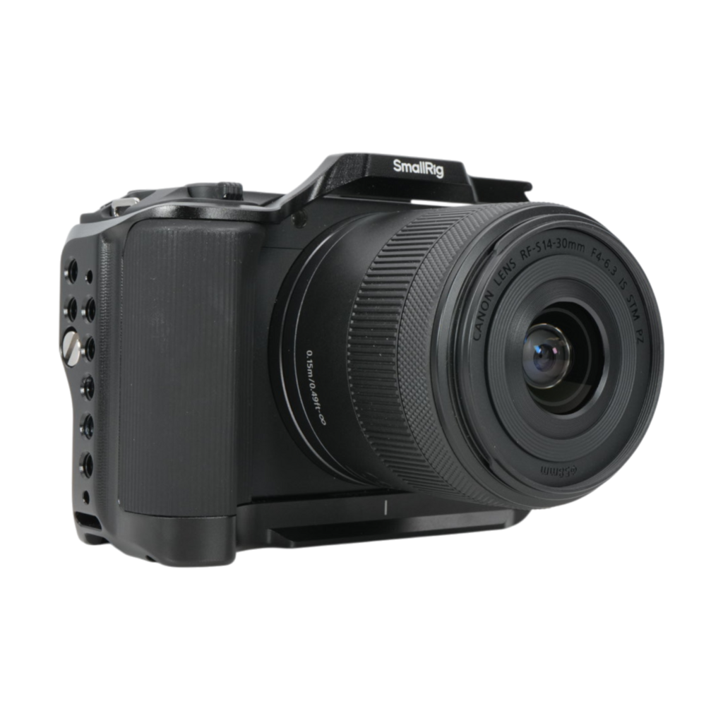 Canon R50 V with RF-S 14-30mm f/4-6.3 APS-C Mirrorless Lens