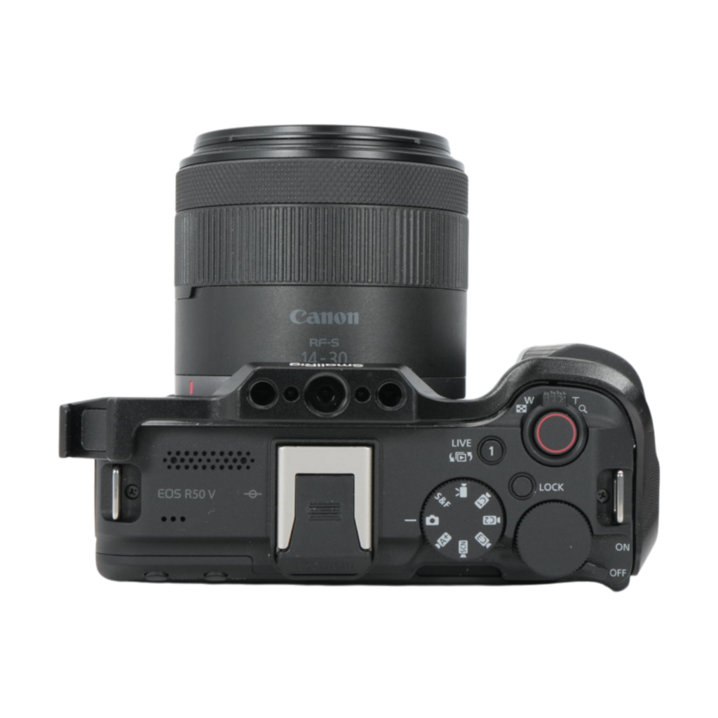 Canon R50 V with RF-S 14-30mm f/4-6.3 APS-C Mirrorless Lens