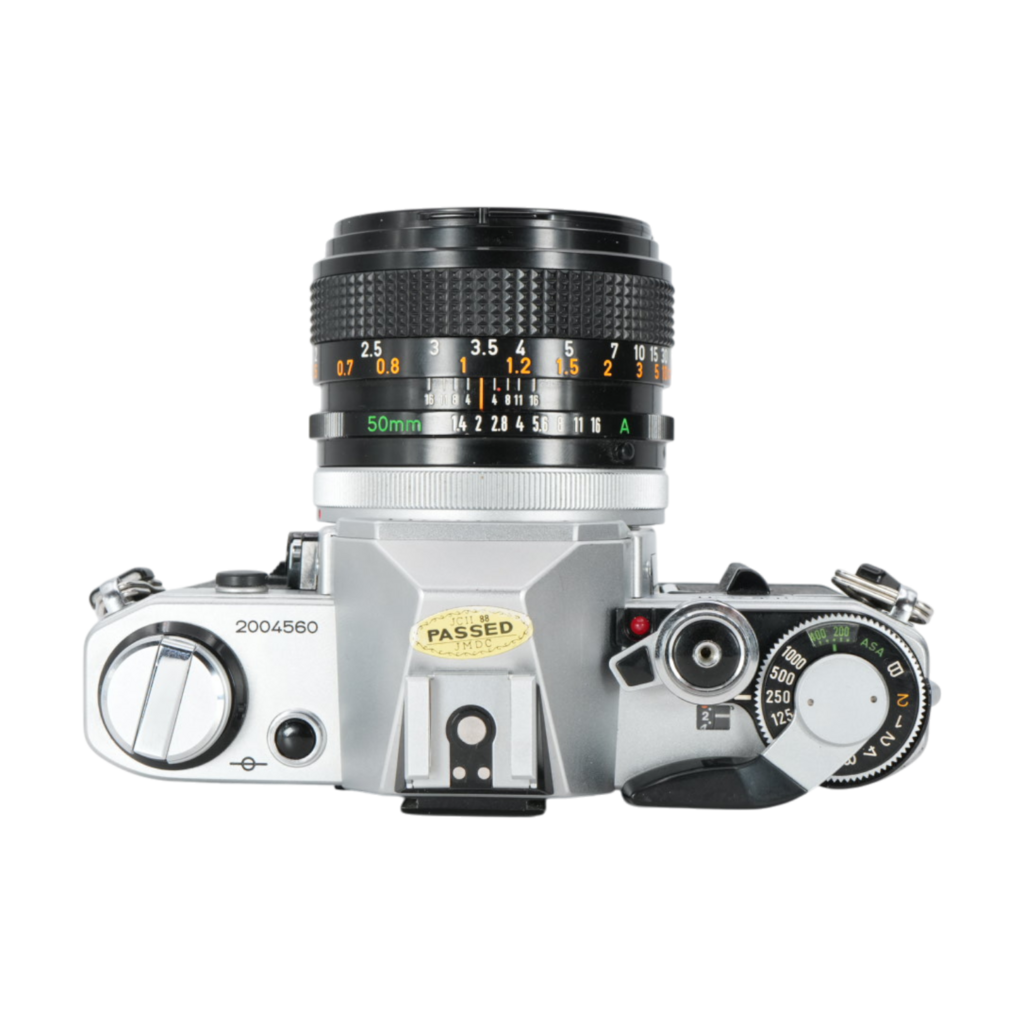 Canon AE-1 35mm Film with Canon FD 50mm f/1.4 SSC SLR Lens