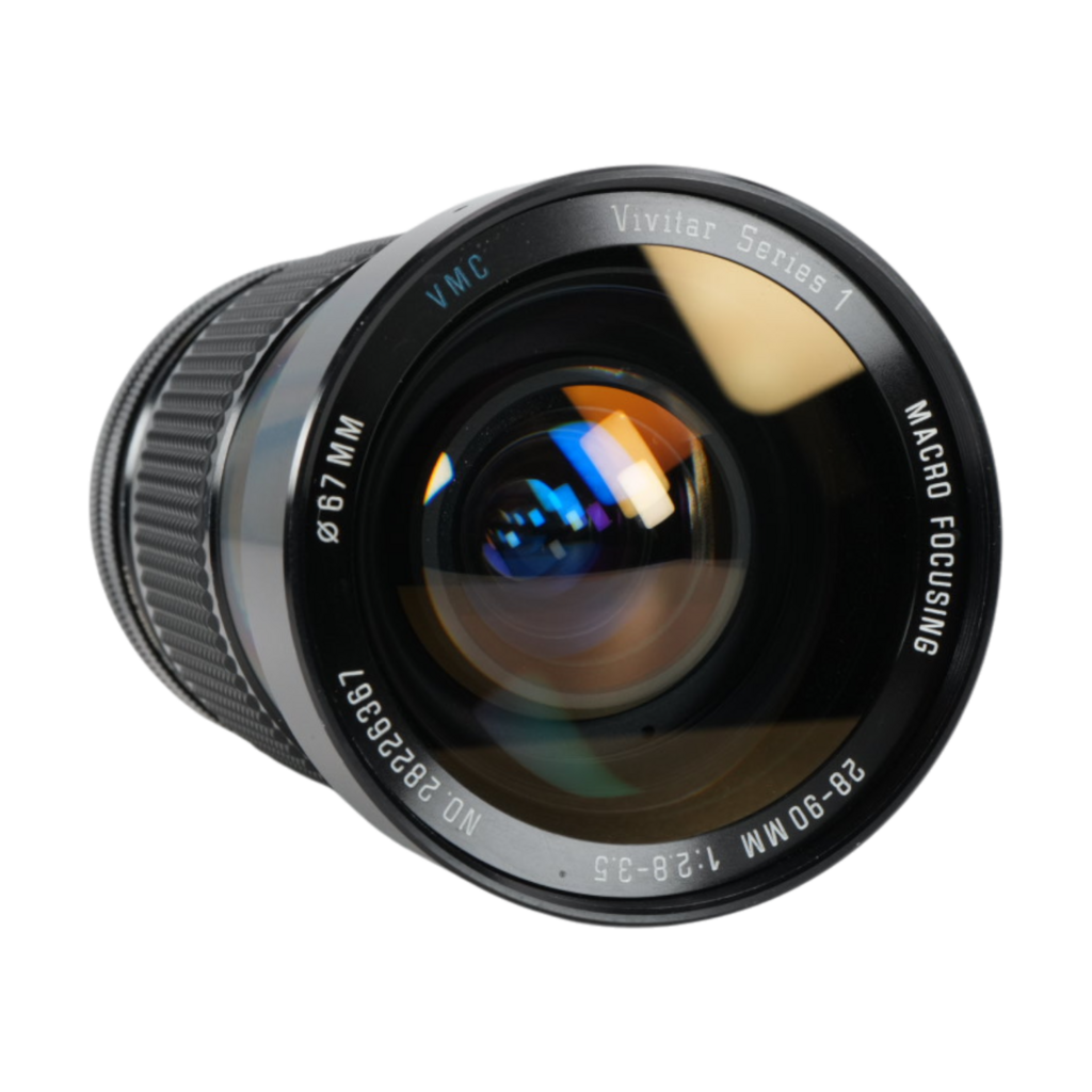 Vivitar Series 1 Macro 28-90mm f/2.8-3.5 SLR Lens For Canon FD Mount