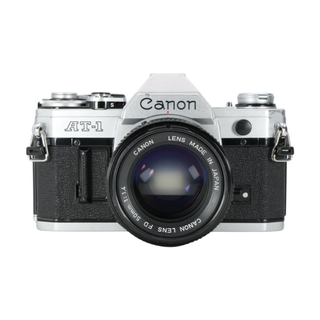 Canon AT-1 35mm film Camera with Canon FD 50mm f/1.4 SLR Lens