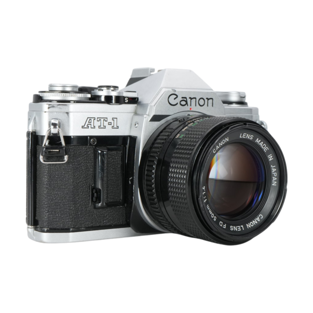 Canon AT-1 35mm film Camera with Canon FD 50mm f/1.4 SLR Lens