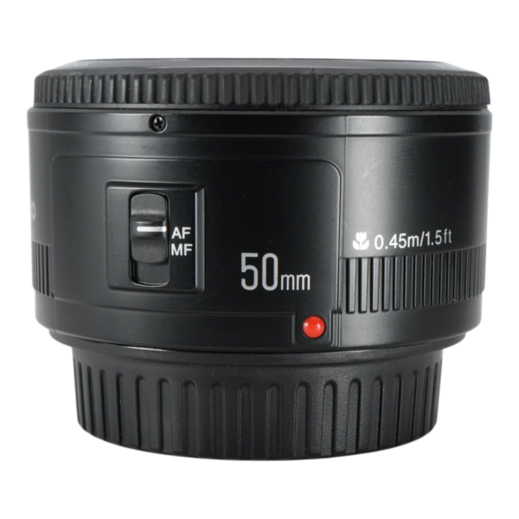 Yongnuo YN 50mm f/1.8 Full-frame DSLR Lens For Canon EF-Mount