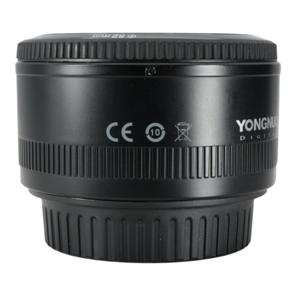 Yongnuo YN 50mm f/1.8 Full-frame DSLR Lens For Canon EF-Mount