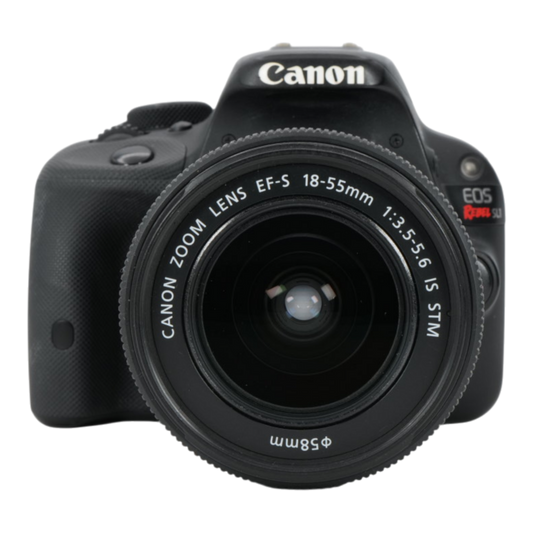 Canon EOS Rebel SL1 APS-C DSLR Camera with Canon EF-s 18-55mm f/3.5-5.6 IS STM Lens