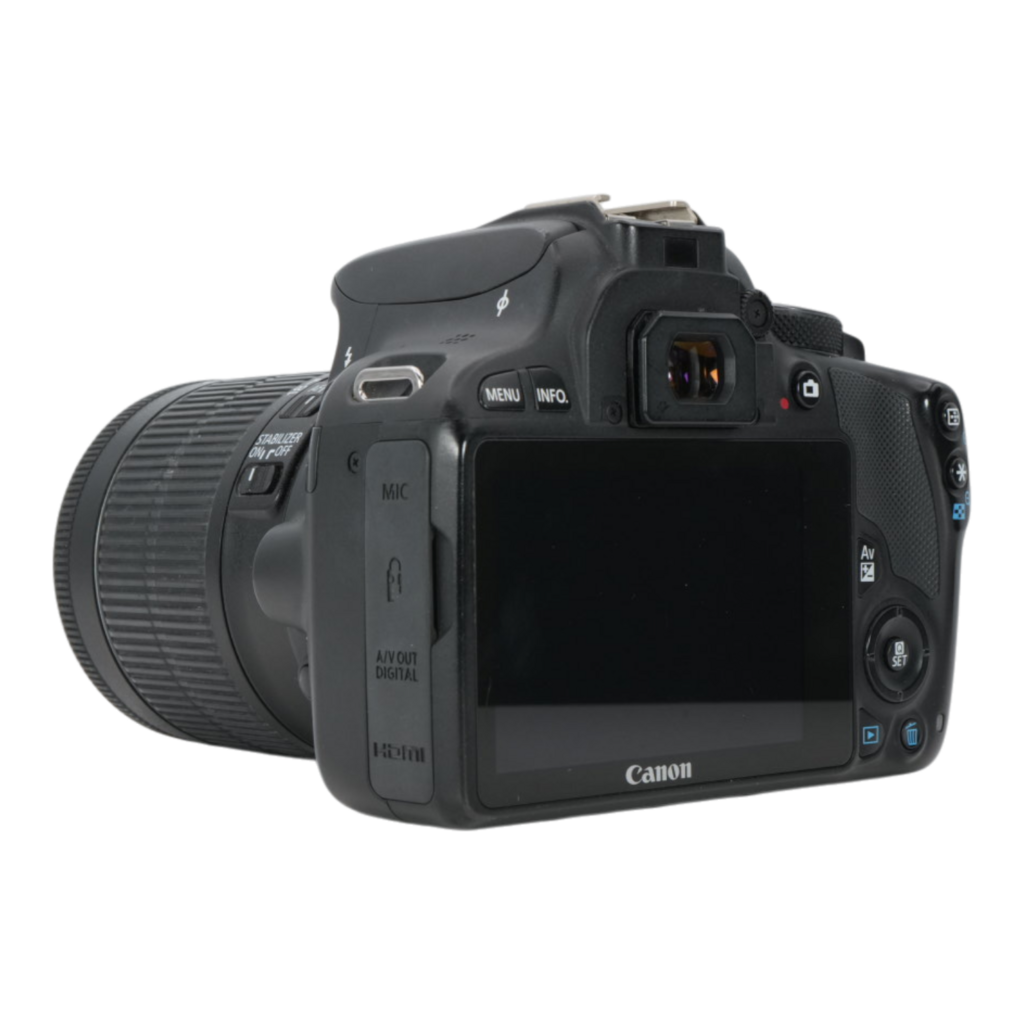 Canon EOS Rebel SL1 APS-C DSLR Camera with Canon EF-s 18-55mm f/3.5-5.6 IS STM Lens