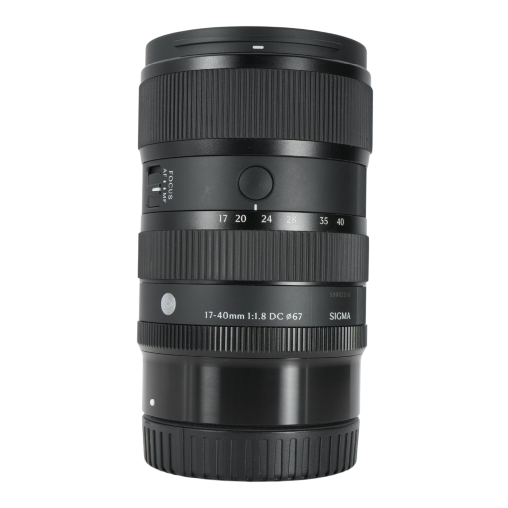 Sigma 17-40mm f/1.8 DC A (Art) Autofocus APS-C Mirrorless Lens for Canon RF-s Mount