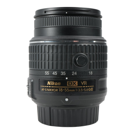 Nikon AF-s DX 18-55mm f/3.5-5.6 G II VR APS-C Mirrorless Lens