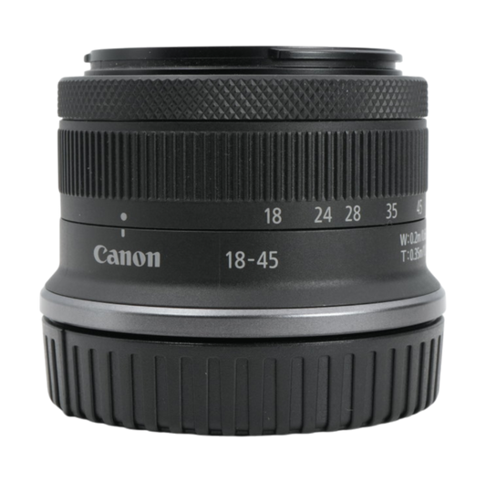 Canon RF-S 18-45mm f/4.5-6.3 IS STM APS-C Mirrorless Lens