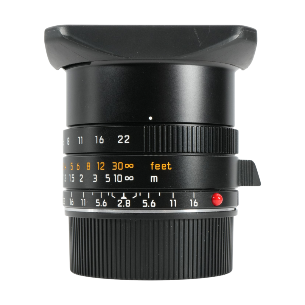 Leica Elmarit-M 28mm f/2.8 ASPH Black Lens for M-mount (11677)
