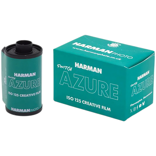 HARMAN technology Switch Azure 125 Color Negative Film (35mm Roll Film, 36 Exposures)
