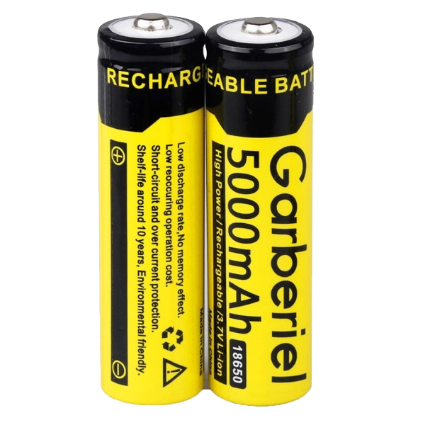 Garberiel Rechargeable 18650 Battery - 2-pack - for Tilta Nucleus-Nano