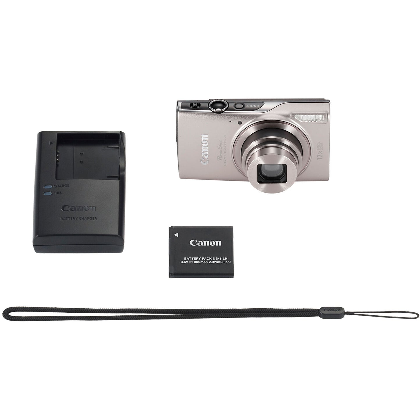 Canon PowerShot ELPH 360 HS Digital Camera
