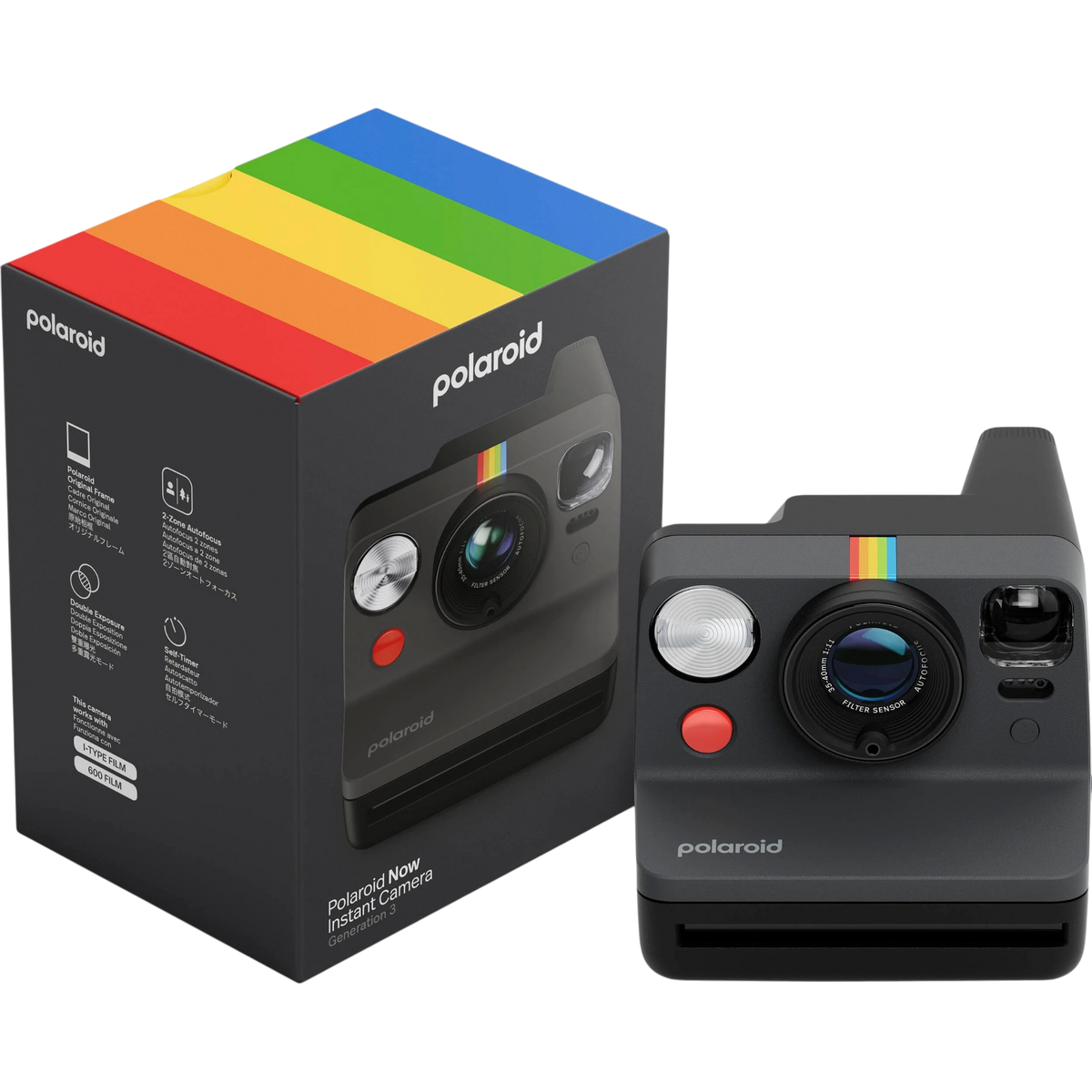 Polaroid Now+ Gen 3 i-Type Instant Camera