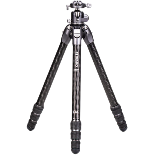 Benro Tortoise Columnless Carbon Fiber Three Series Tripod with GX35 Ball Head