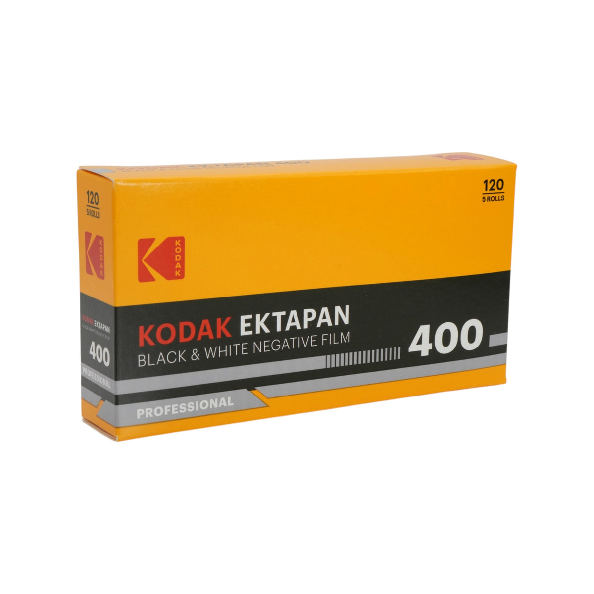 Kodak Ektapan 400 Black and White Negative Film (120 Roll Film, 5-Pack)