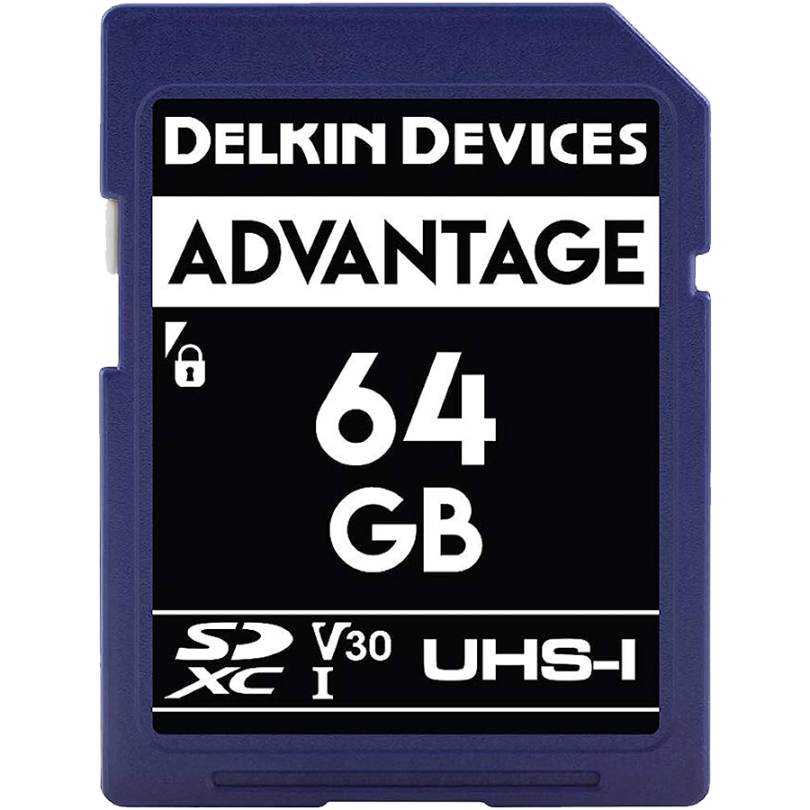 Delkin Advantage UHS-1 V30 SD Memory Card