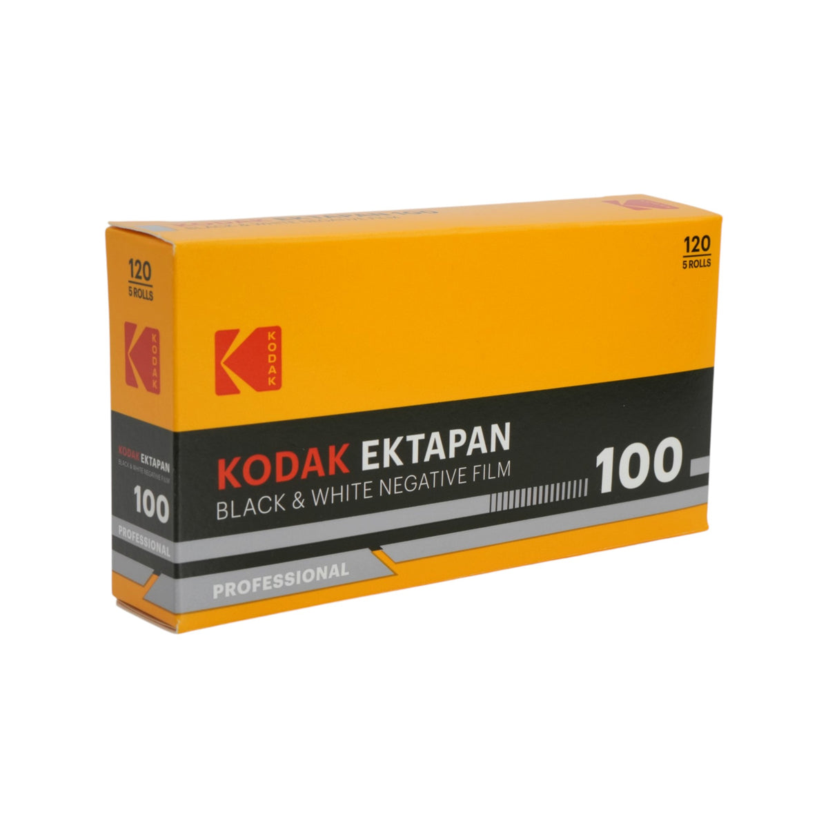 Kodak Ektapan 100 Black and White Negative Film (120 Roll Film, 5-Pack)