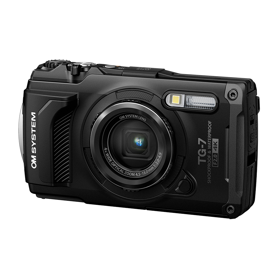 OPEN BOX-Olympus OM TG-7 Digital Camera - Black