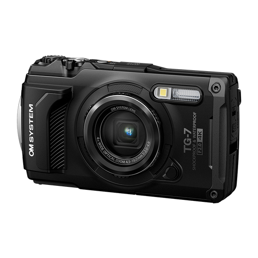 OPEN BOX-Olympus OM TG-7 Digital Camera - Black